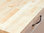 Arbeitsplatte / Küchenarbeitsplatte Massivholz Ahorn kgz 40/4100/650