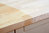 Arbeitsplatte / Küchenarbeitsplatte Massivholz Ahorn kgz 40/3050/650