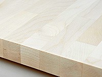 Arbeitsplatte / Küchenarbeitsplatte Massivholz Ahorn kgz 19/26/40 x 4200 x 600/800