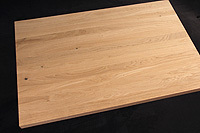 Arbeitsplatte / Küchenarbeitsplatte Massivholz Eiche natur DL 40 x diverse Längen x 650 mm