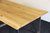 Tischplatte Massivholz Wildeiche Baumkante ungespachtelt DL 40 x diverse Längen x 1000 mm