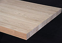 Treppenstufenplatte Massivholz Eiche A/C DL 40 x diverse Längen x 650 mm