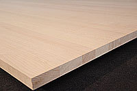Möbelbauplatte Massivholz Buche DL 40 x diverse Längen x 1210 mm