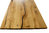 Tischplatte Massivholz Wildeiche Baumkante Epoxid schwarz DL 40/2000/1000 mm